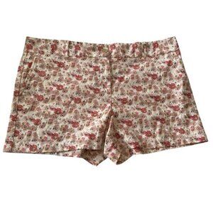 Ann Taylor Loft Floral Print Women's Shorts Size 14